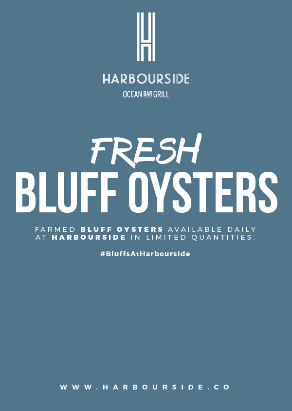 Fresh Bluff oysters